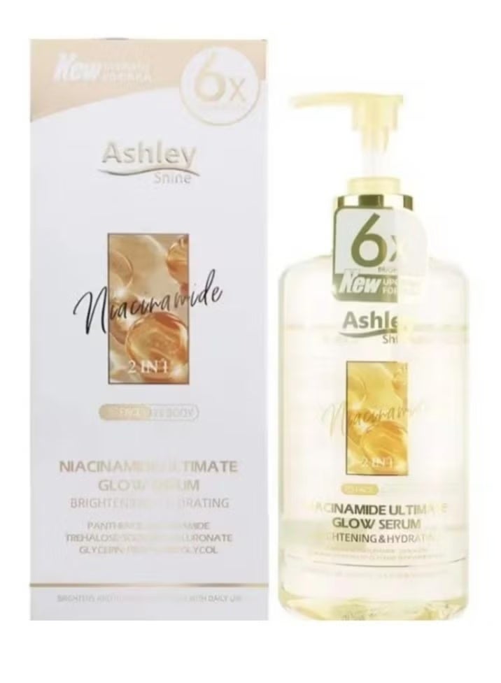 Ashley Shine Nacinamide 2in1 face and body Niacinamide Ultimate Glow Serum Brightening and Hydrating - Image 1